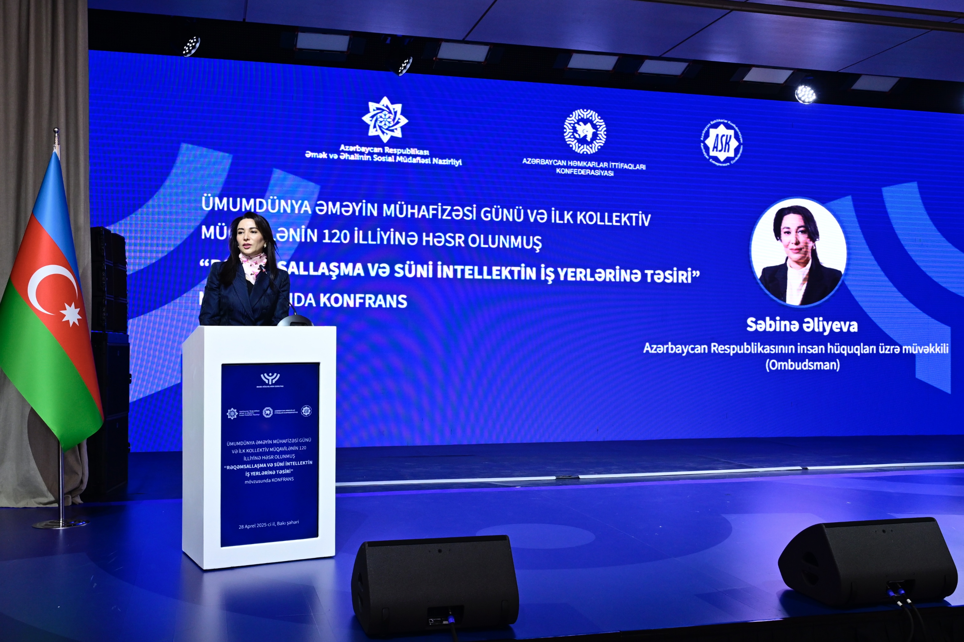 The Ombudsman participated in the conference “Impact of Digitalization and Artificial İntelligence to the Workplaces”